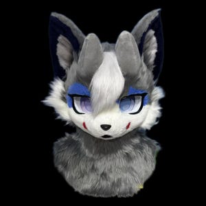 Fursuit Head, Furry  Pre-Made Fur Head, Furry Cosplay, Fantasy Creatures, Custom Fursuit  Full Suit Commission, Cute Furry Mask Head