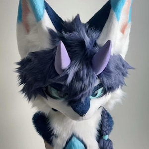 Fursuit Head, Furry  Pre-Made Fur Head, Furry Cosplay,Fantasy Creatures