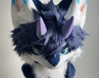 Fursuit Head, Furry  Pre-Made Fur Head, Furry Cosplay,Fantasy Creatures