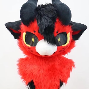 Fursuit Head, Furry  Pre-Made Fur Head, Furry Cosplay,Fantasy Creatures