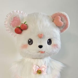 Fursuit Head, Furry  Pre-Made Fur Head, Furry Cosplay,&quot;Bear and Doll&quot; Fantasy Creatures, Cute Furry Mask Head