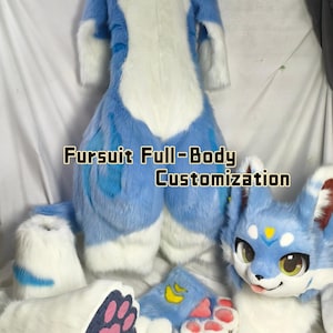 Fursuit Full-Body Customization Toony/Kemono/Kig Fursuit Mask, Personalized Full Suit Commission, Provide Free Fursuit Commission Quotes