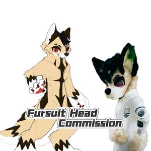 Fursuit Head Commission Open-Custom Kemono/Toony Fursuit Mask, Provide Free Fursuit Commission Quotes, Customized Personalized Fursuit Head