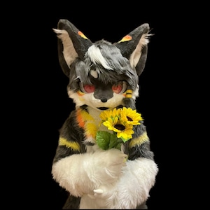 Fursuit Full Body,  Furry New Pre-Made Full Body Fursuit, Full Body Costume Cosplay, Furry Cosplay, Fantasy Creatures, Cute Dog Fursuit Head