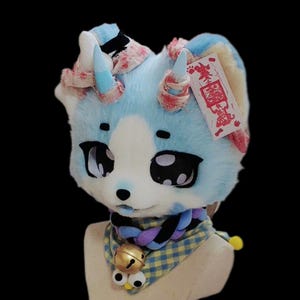 Fursuit Head, Furry  Pre-Made Fur Head, Furry Cosplay,Fantasy Creatures
