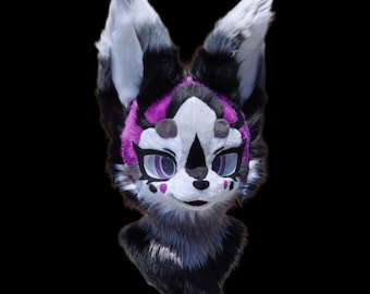 Fursuit Head, Furry  Pre-Made Fur Head, Furry Cosplay,Fantasy Creatures