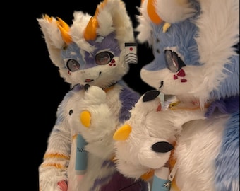 Fursuit Full Body,  FurryNew Pre-Made Fur Head, Furry Cosplay, Full Fursuit, Full Body Costume Cosplay