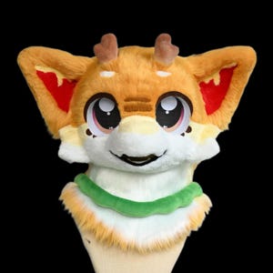 Fursuit Head, Furry  Pre-Made Fur Head, Furry Cosplay,Fantasy Creatures