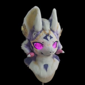 Dragon Fursuit Head, Furry  Pre-Made Fur Head, Furry Cosplay,Fantasy Creatures, Dragon Fursuit Head