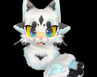 Fursuit Head, Furry  Pre-Made Fur Head, Furry Cosplay,Fantasy Creatures