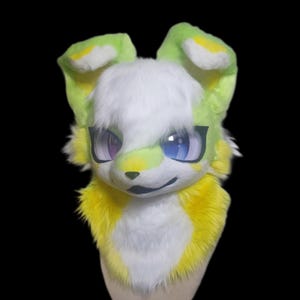 Fursuit Head, Furry  Pre-Made Fur Head, Furry Cosplay,Fantasy Creatures