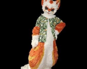 Fursuit Full Body,  FurryNew Pre-Made Fur Head, Furry Cosplay, Full Fursuit, Full Body Costume Cosplay