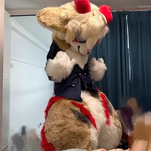 Fursuit Head Full Body, FurryNew Pre-Made Fur Head, Furry Cosplay, Full Fursuit, Full Body Costume Cosplay