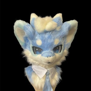 Fursuit Head, Kemono Furry Pre-Made Head, Furry Cosplay, Dragon Fantasy Creatures, Furry Commission Cute Fursuit Head