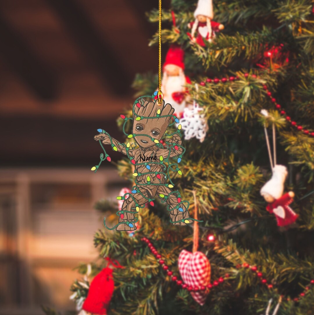 Baby Groot Christmas Ornament 
