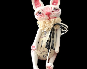 Sourpuss Albino Cats