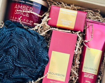Gift Set, Self Care, Candle, Shower, Bath and Body, Lotion, For Him