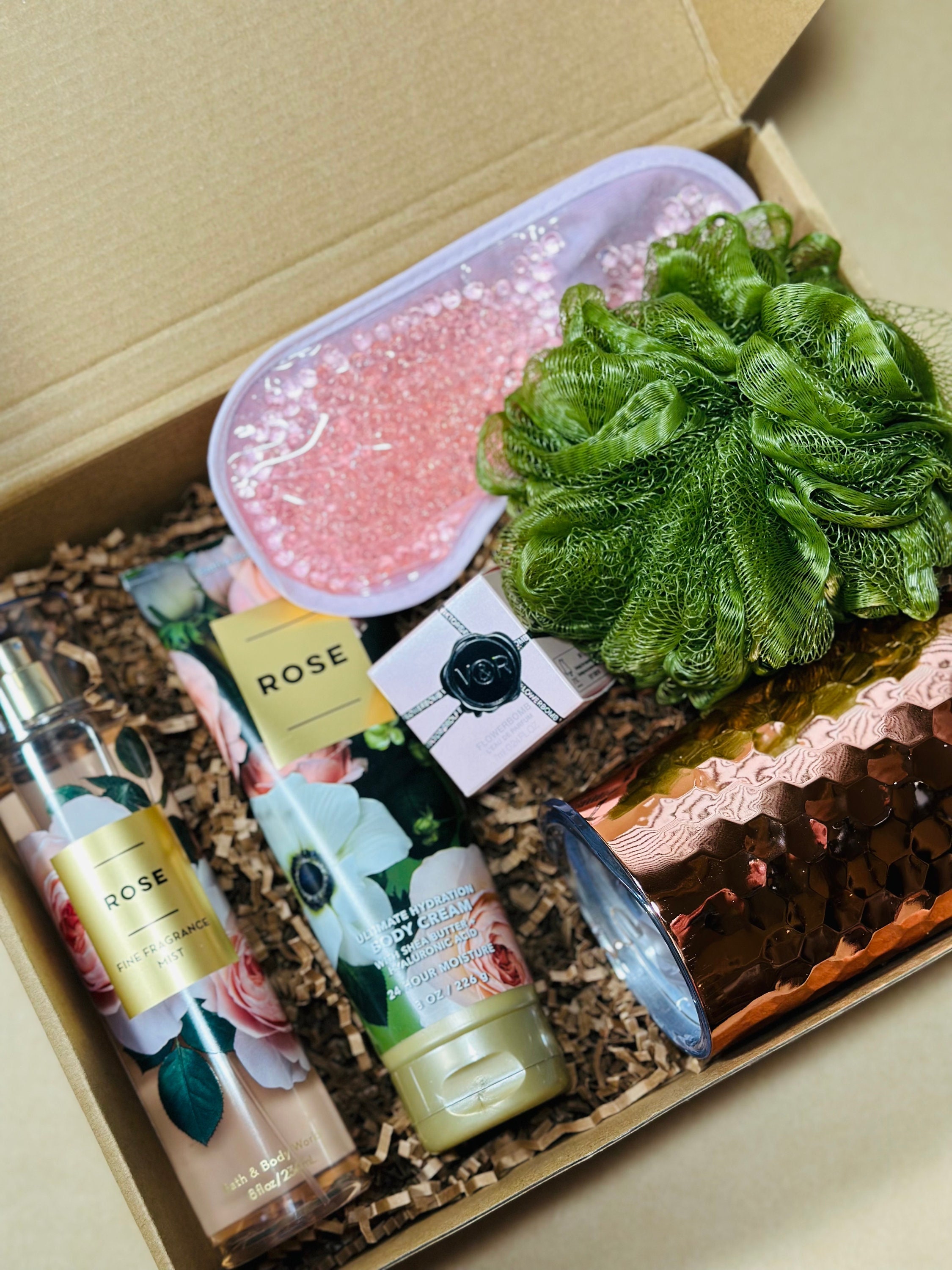 Gift Box, Gift Set, Gift Arrangement, Girls, Teen, Women, Spa Kit, Wedding Gift, Baby Shower