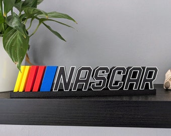 Bespoke, high quality and unique NASCAR logo - 3D printed