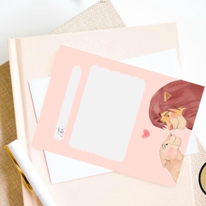 Carte de voeux - carte de remerciement inspirée de Disney - imprimable en téléchargement numérique (PDF, PNG, JPEG)