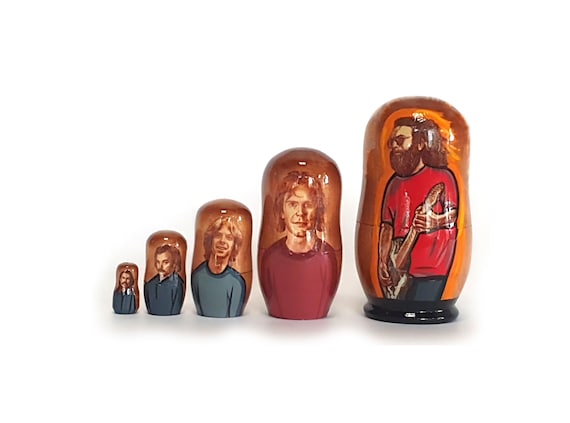 Author s Art Fantasy Grateful Dead Nesting Dolls Dolls 4.52 or