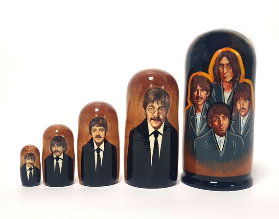 Beatles nesting dolls sales