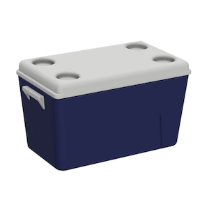 1/10 Scale Ice Cooler - 3D print files