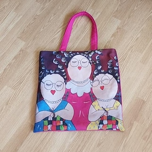 Fabric tote bag