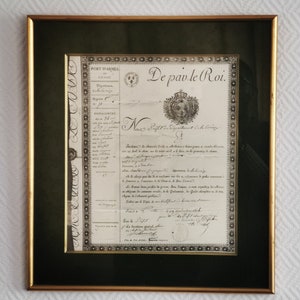 Table of a hunting license