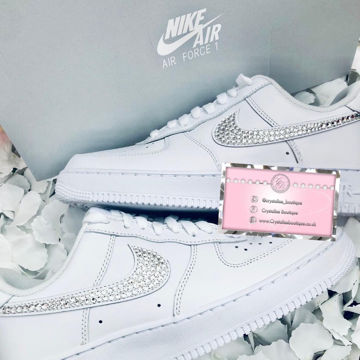 nike air force 1 lv8 iridescent white