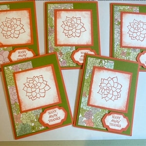 Stampin&#39; Up Handmade Greeting Cards Boxed Set