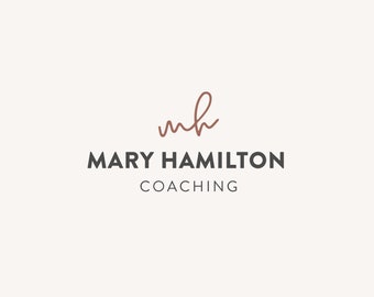 Premade Logo Design Coach Logo Design Simple Logo Design Therapist Logo Counselor Logo Realtor Logo Business Logo Design Professional Logo