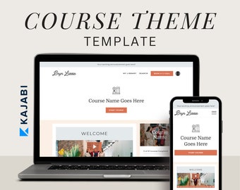 Kajabi Course Template Kajabi Product Theme Kajabi Membership Template Kajabi Template Kajabi Course Template Kajabi Course Theme Template