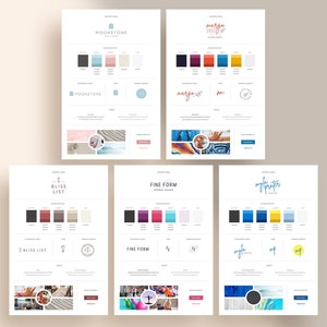 Branding Kit Template Canva
