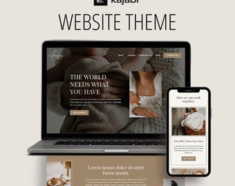 Kajabi Website Template: Coach & Course Creator Theme