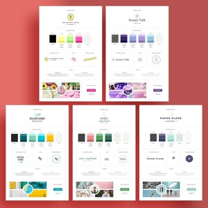 Branding Kit Template Canva