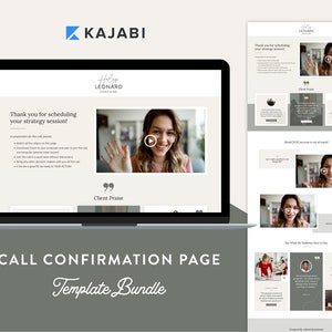 Kajabi Sales Page Template Bundle Coaching Sales Funnel Bundle Kajabi Theme Course Kajabi Website Template Kajabi Landing Page Template