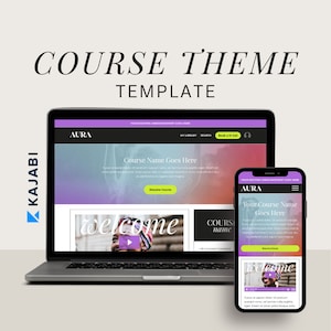 Kajabi Course Template Kajabi Product Theme Kajabi Membership Template Kajabi Template Kajabi Course Template Kajabi Course Theme Template