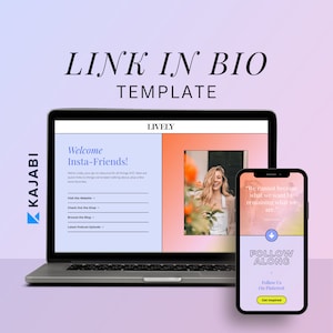 Kajabi Link in Bio Landing Page Kajabi Instagram Links Page Kajabi Links Page Template Kajabi Coach Insta Links Landing Page Template Kajabi
