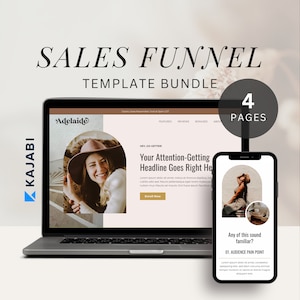 Kajabi Sales Page Template Bundle Kajabi Template Sales Page Long-Form Kajabi Coaching Template Sales Page Kajabi Coach Sales Page Template
