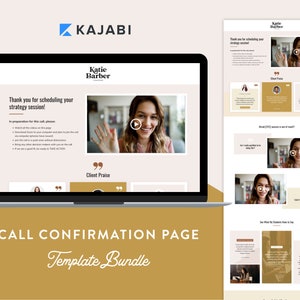 Kajabi Boho Sales Page Template Coaching Sales Funnel Bundle Kajabi Theme Course Kajabi Website Template Kajabi Landing Page Kajabi Template