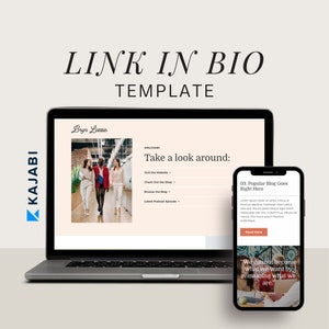 Kajabi Link in Bio Landing Page Kajabi Instagram Links Page Kajabi Links Page Template Kajabi Coach Insta Links Landing Page Template Kajabi 画像 1