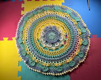 Vuurtorenkleuren kleedje