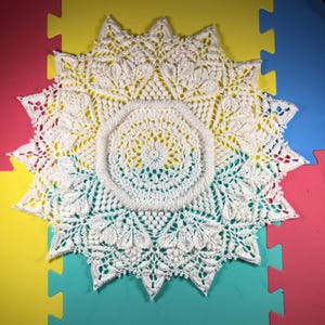 White Crochet Doily