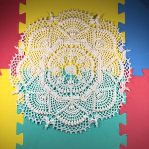 White Crochet Doily