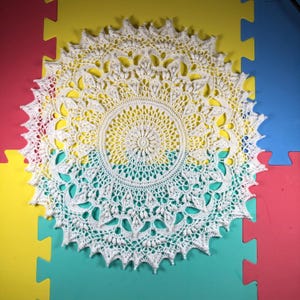 White Crochet Doily