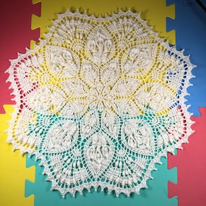 White Crochet Doily