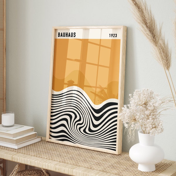 Bauhaus Print, Bauhaus Exhibition Poster, Bauhaus Design, Bauhaus Wall Art, Exhibition Wall Art, Bauhaus Poster Download, 24x36 Poster