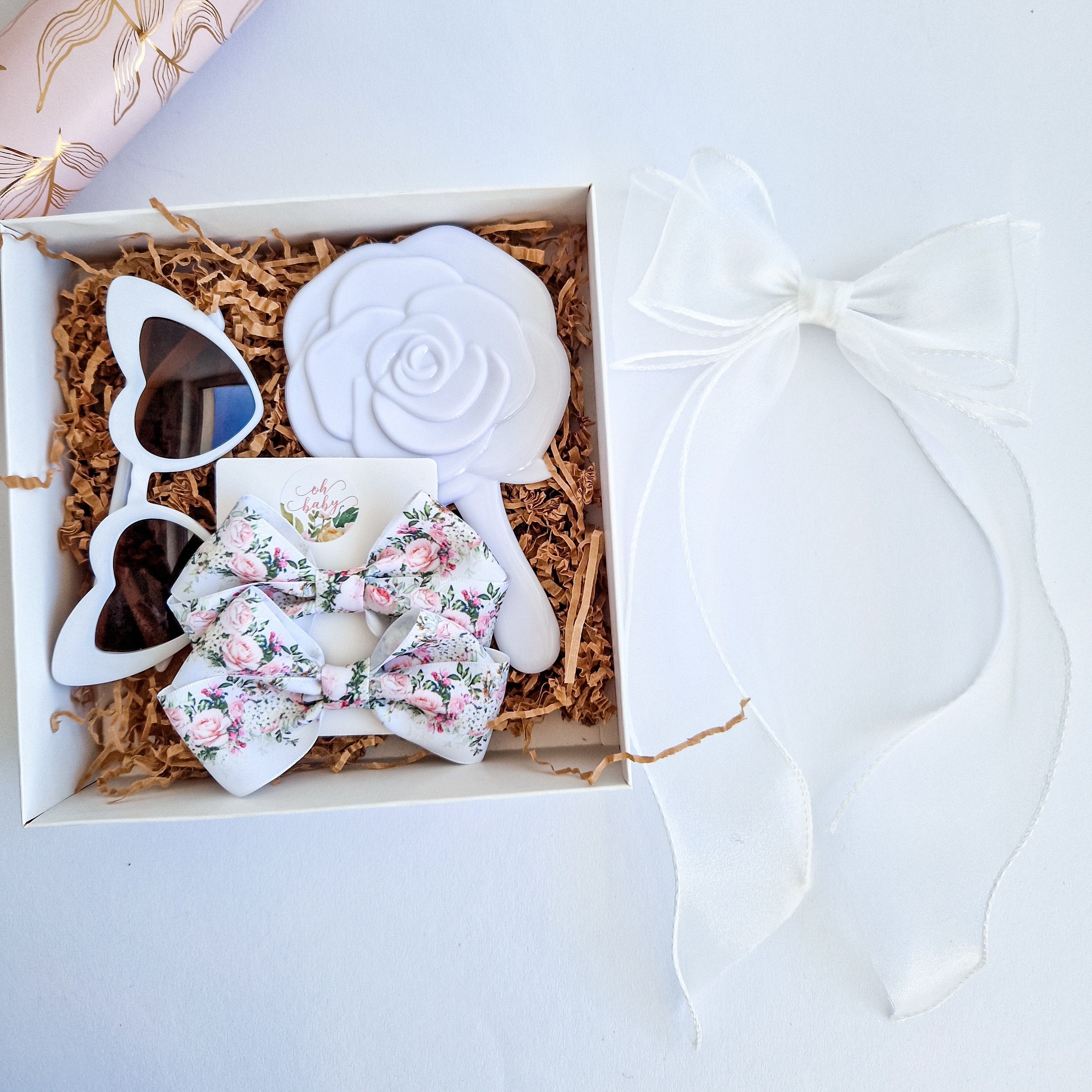 5 Elegant Bow Hair Clips Set in Box Hair Bows 5-Count | Five Below main image 4