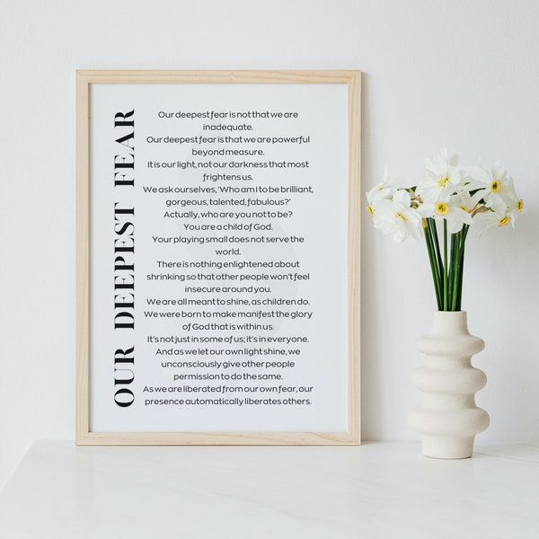 Our Deepest Fear - Etsy